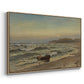Storm at Rügen, 1882 - Floater Framed Canvas Print