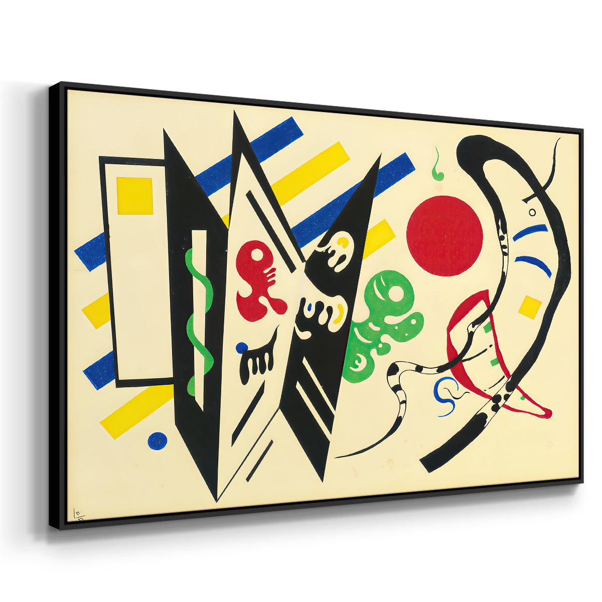 Reciprocity (Réciproque), 1935 - Floater Framed Canvas Print