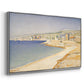 The Jetty at Cassis, Opus 198, 1889 - Floater Framed Canvas Print