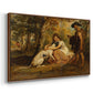 Measure for Measure, or The Biter Bit, 1840 - Floater Framed Canvas Print