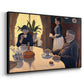 The Dining Room (Breakfast), 1886-1887 - Floater Framed Canvas Print