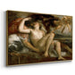 Mars, Venus and Cupid, c. 1530 - Floater Framed Canvas Print
