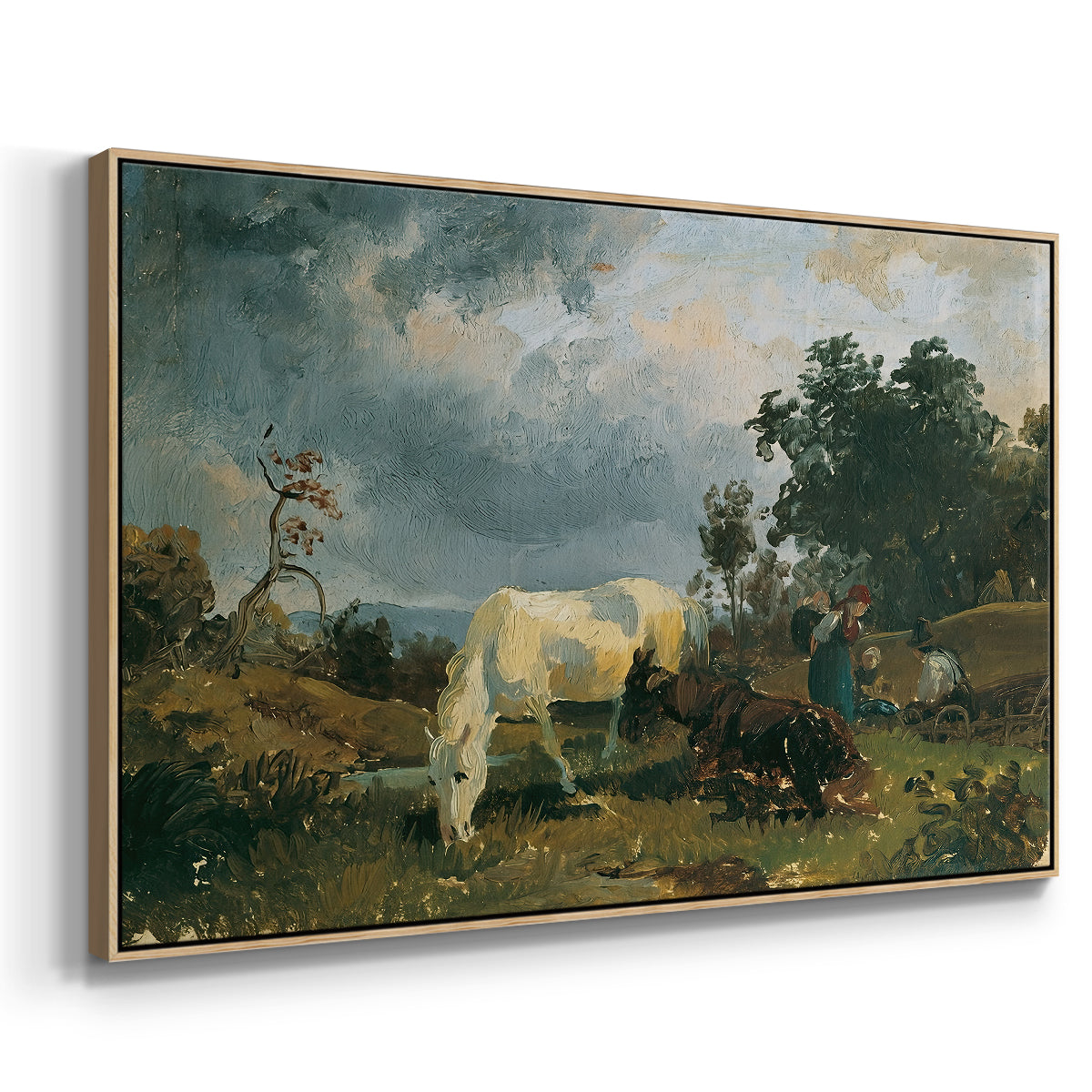A Mold on the Heath, c. 1830 - Floater Framed Canvas Print