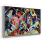 Improvisation. Deluge, 1913 - Floater Framed Canvas Print