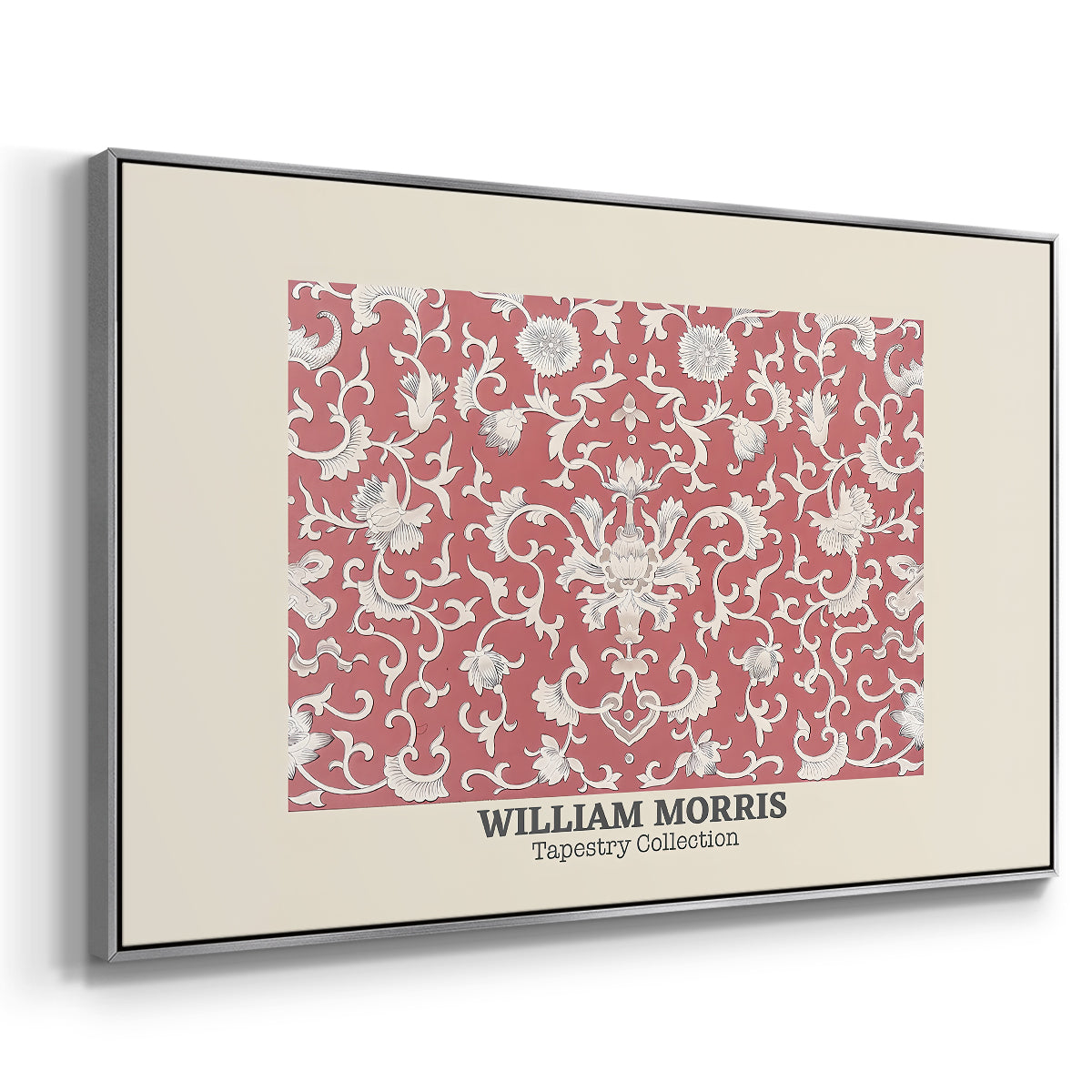 Examples of Chinese Ornament, Pl. XCV (Morris Inspired), 1867 - Floater Framed Canvas Print