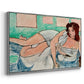 Nude in a Bathrobe (Nu au peignoir), 1941 - Floater Framed Canvas Print