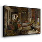 The Harem, 1876 - Floater Framed Canvas Print