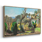 Landscape near Nice, c. 1918 - Floater Framed Canvas Print