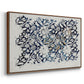 Watercolour for Printed Fabric Design: Wey, c. 1882-1883 - Floater Framed Canvas Print
