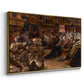 Ball of the Burning Men, 1889 - Floater Framed Canvas Print