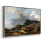 The Watering Place, c. 1765 - Floater Framed Canvas Print