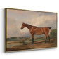 A Hunter in a Landscape, c. 1810 - Floater Framed Canvas Print