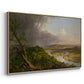 View from Mount Holyoke, Northampton, Massachusetts, after a Thunderstorm (Oxbow), 1836 - Floater Framed Canvas Print