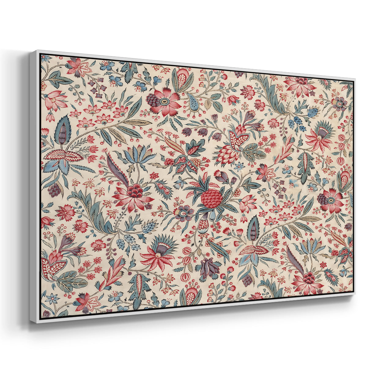 Anaras - Cream, c. 1775-1800 - Floater Framed Canvas Print