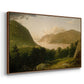 Hudson River Scene, 1857 - Floater Framed Canvas Print