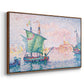 Venice, the Pink Cloud, 1909 - Floater Framed Canvas Print