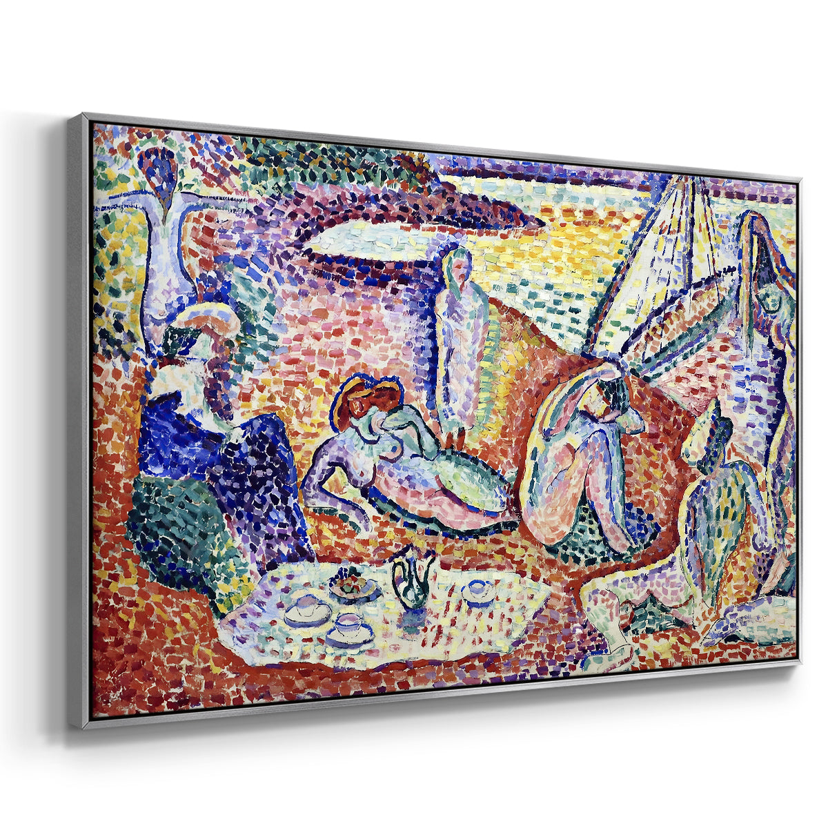 Luxe, Calme et Volupté, 1904 - Floater Framed Canvas Print