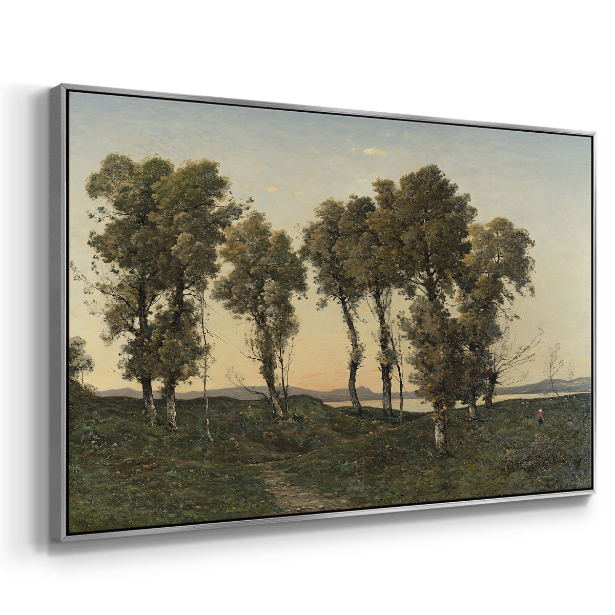 Autumn Evening, 1894 - Floater Framed Canvas Print