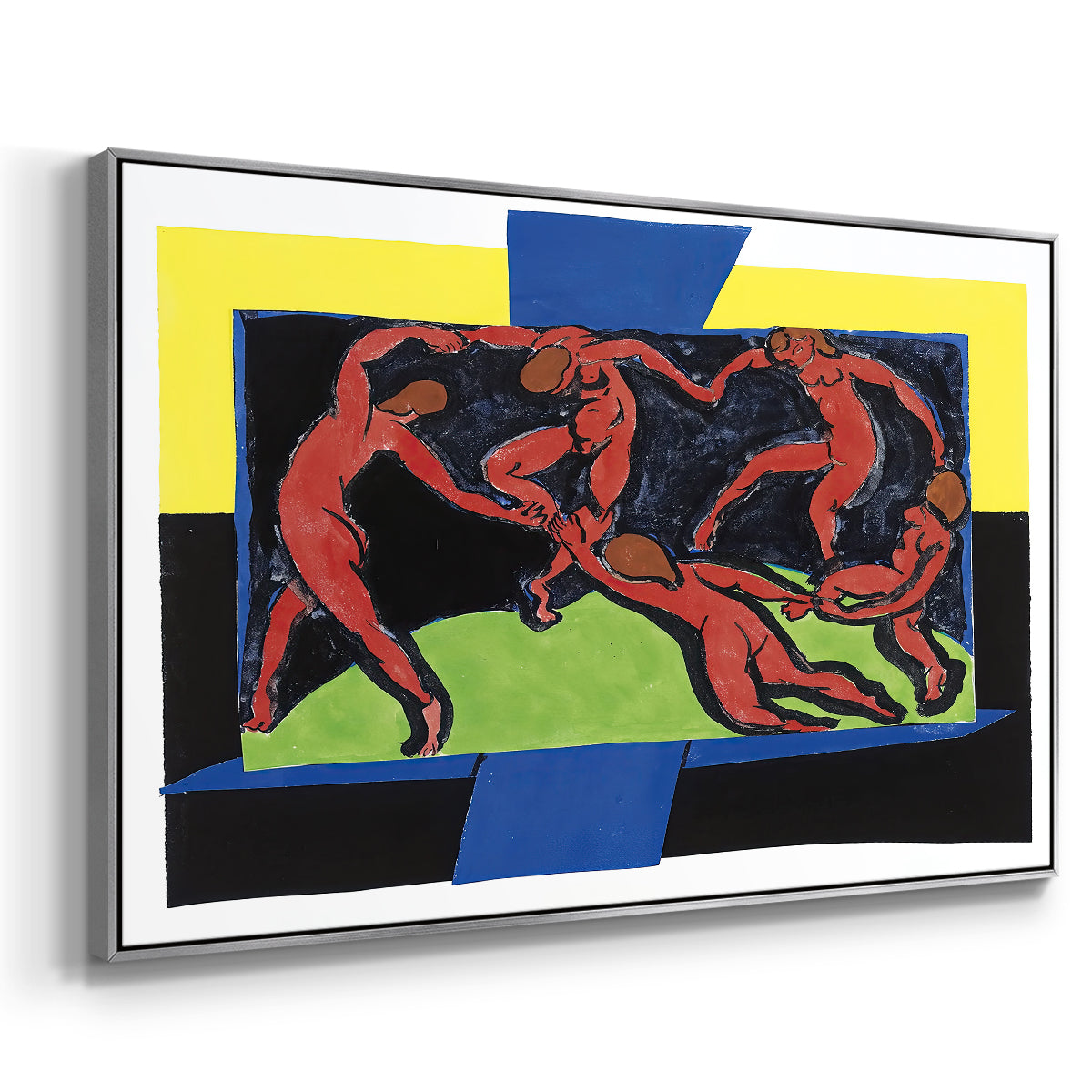 The Dance (La Danse), 1939 - Floater Framed Canvas Print