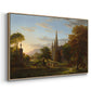 The Return, 1837 - Floater Framed Canvas Print