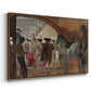 Before the Bullfight (Antes de la corrida), c. 1900 - Floater Framed Canvas Print