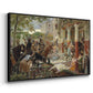 Onslaught of the Tartars, c. 1938 - Floater Framed Canvas Print