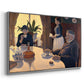 The Dining Room (Breakfast), 1886-1887 - Floater Framed Canvas Print