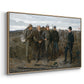 Prisoners from the Front, 1866 - Floater Framed Canvas Print
