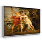 Venus and Adonis, c. 1635 - Floater Framed Canvas Print