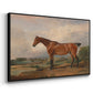 A Hunter in a Landscape, c. 1810 - Floater Framed Canvas Print