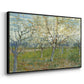 The Pink Orchard, 1888 - Floater Framed Canvas Print