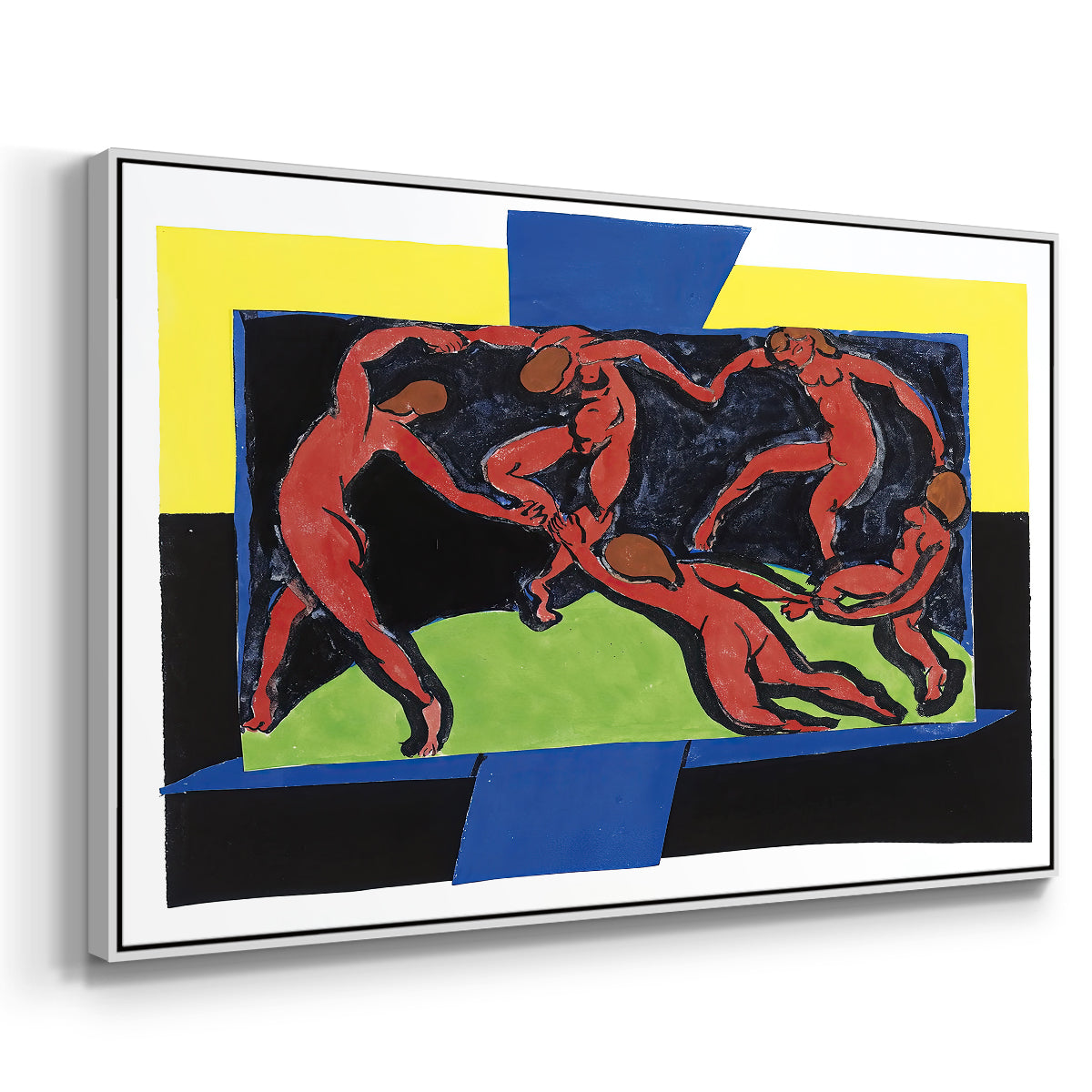 The Dance (La Danse), 1939 - Floater Framed Canvas Print