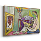 The Muse, 1935 - Floater Framed Canvas Print