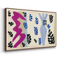 The Knife Thrower (Le lanceur de couteaux), from Jazz, 1947 - Floater Framed Canvas Print
