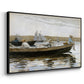 Boys in a Dory, 1873 - Floater Framed Canvas Print