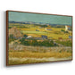 The Harvest, 1888 - Floater Framed Canvas Print