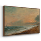 Hove Beach, c. 1824-1826 - Floater Framed Canvas Print