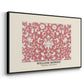 Examples of Chinese Ornament, Pl. XCV (Morris Inspired), 1867 - Floater Framed Canvas Print