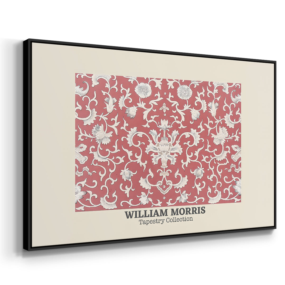 Examples of Chinese Ornament, Pl. XCV (Morris Inspired), 1867 - Floater Framed Canvas Print