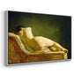 Reclining Nude (Liggende model), 1833 - Floater Framed Canvas Print