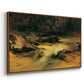 Wildbach (Wild Stream) - Floater Framed Canvas Print