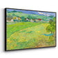 Les Vessenots in Auvers, 1890 - Floater Framed Canvas Print