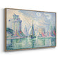 The Green Towers (Les tours vertes, la Rochelle), 1913 - Floater Framed Canvas Print