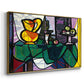 Pitcher and Bowl of Fruit, 1931 - Floater Framed Canvas Print