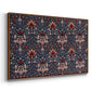 Snakeshead (Printed Textile), c. 1876 - Floater Framed Canvas Print