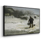Tøsne, 1895 - Floater Framed Canvas Print