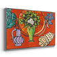 Still Life with a Magnolia (Nature morte au magnolia), 1941 - Floater Framed Canvas Print