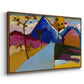 Kochel Straight Street, 1909 - Floater Framed Canvas Print