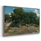 Fontainebleau: Oak Trees at Bas-Bréau, c. 1830-1835 - Floater Framed Canvas Print