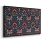 Snakeshead (Printed Textile), c. 1876 - Floater Framed Canvas Print
